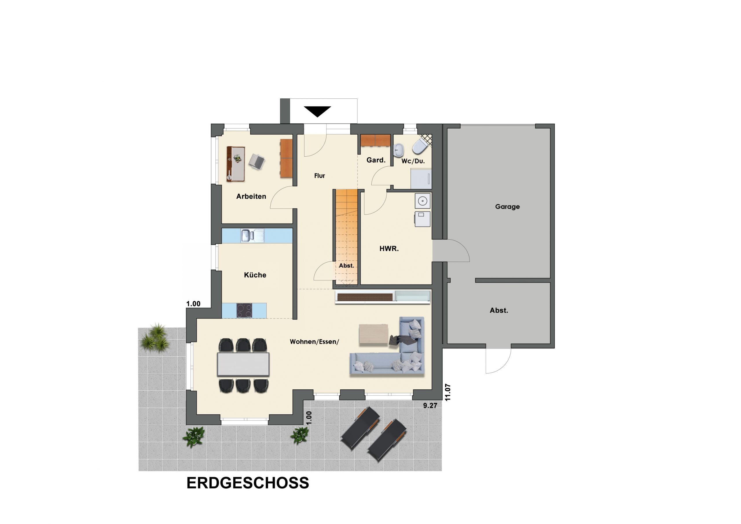 Futura Erdgeschoss