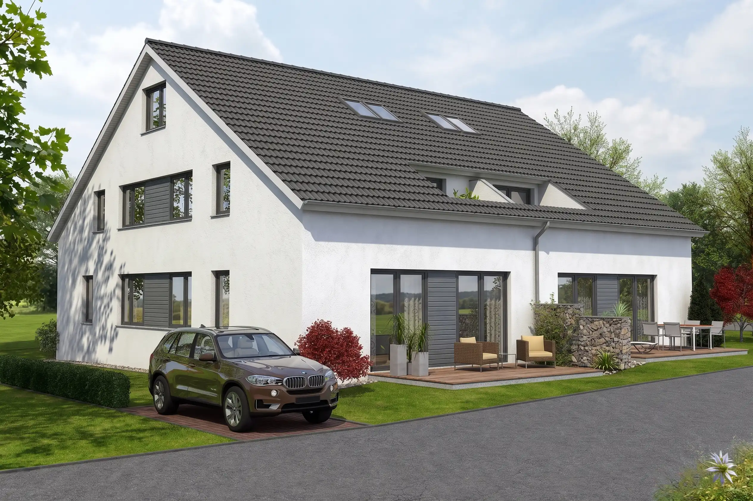 4-Familien-Haus