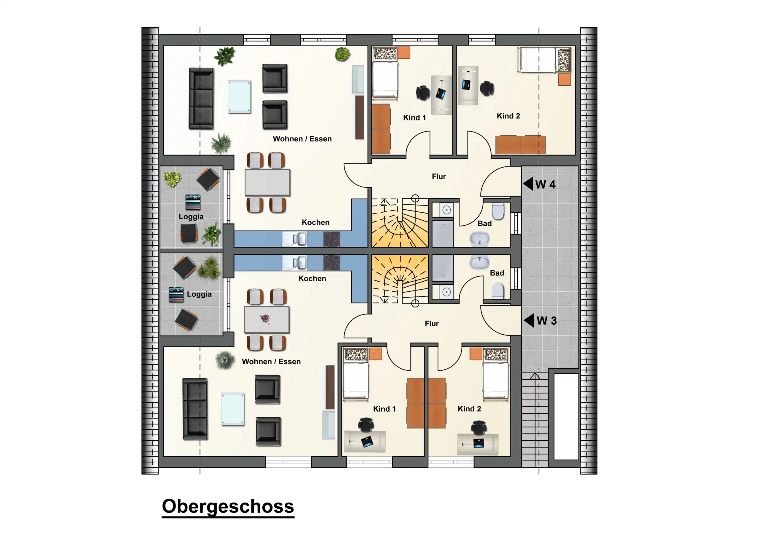 4-Familien-Haus